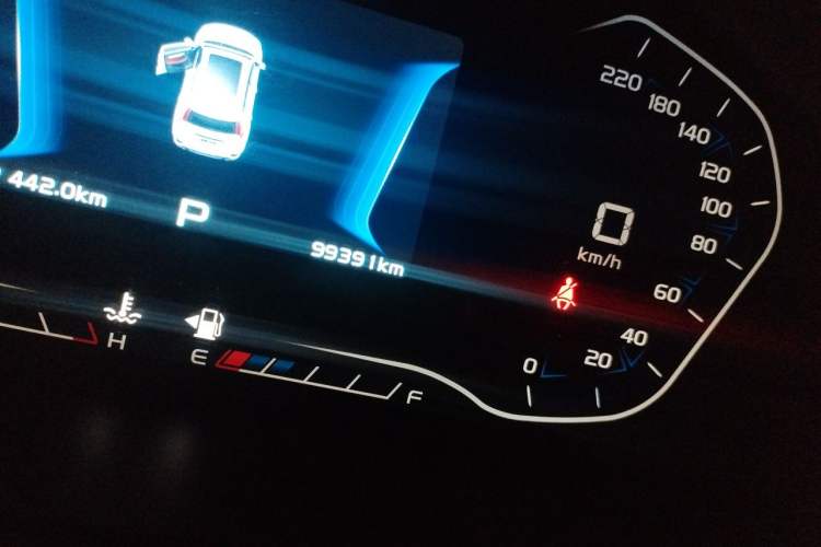 Used Geely Auto Vision X6 2019 1.4T CVT 4G Connected Luxury Version China V Standard Odometer Close Up