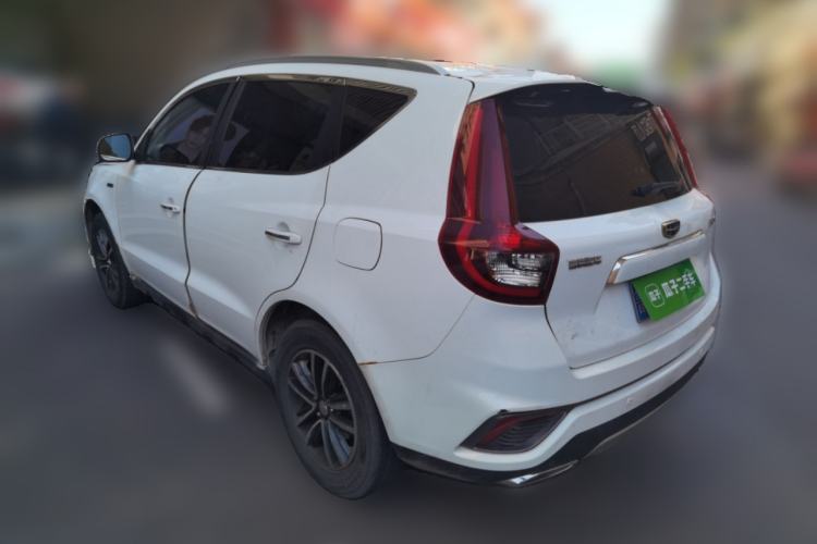 Used Geely Auto Vision X6 2019 1.4T CVT 4G Connected Luxury Version China VI Standard Rear Left 45 Deg