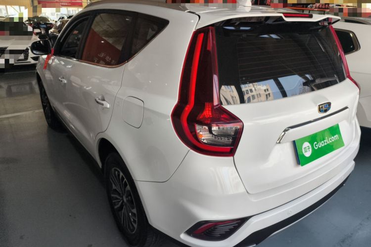 Used Geely Auto Vision X6 2019 1.8L Manual 4G Connect Luxury Version China V Standard Rear Left 45 Deg