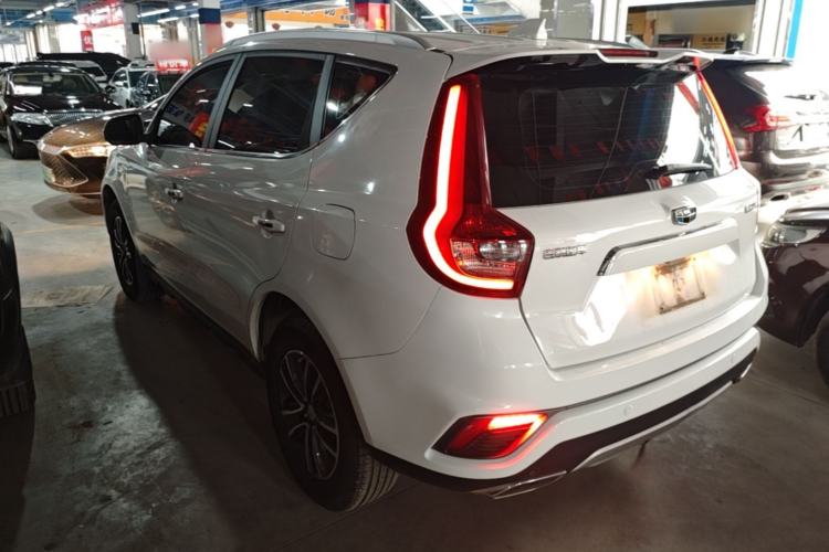 Used Geely Auto Vision X6 2019 1.4T CVT 4G Connected Luxury Version China VI Standard Rear Left 45 Deg