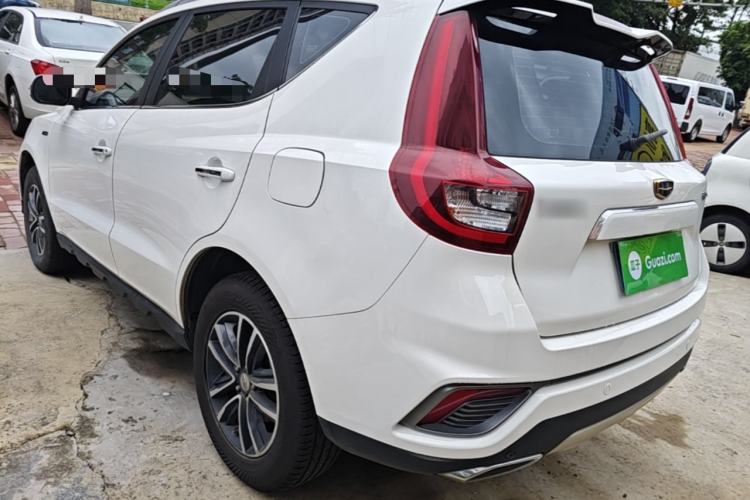 Used Geely Auto Vision X6 2019 1.4T CVT 4G Connected Luxury Version China VI Standard Rear Left 45 Deg