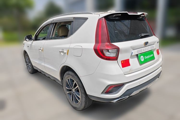 Used Geely Auto Vision X6 2019 1.4T CVT 4G Connected Luxury Version China VI Standard Rear Left 45 Deg