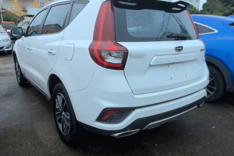 Used Geely Auto Vision X6 2019 1.4T CVT 4G Connected Luxury Version China VI Standard Rear Left 45 Deg