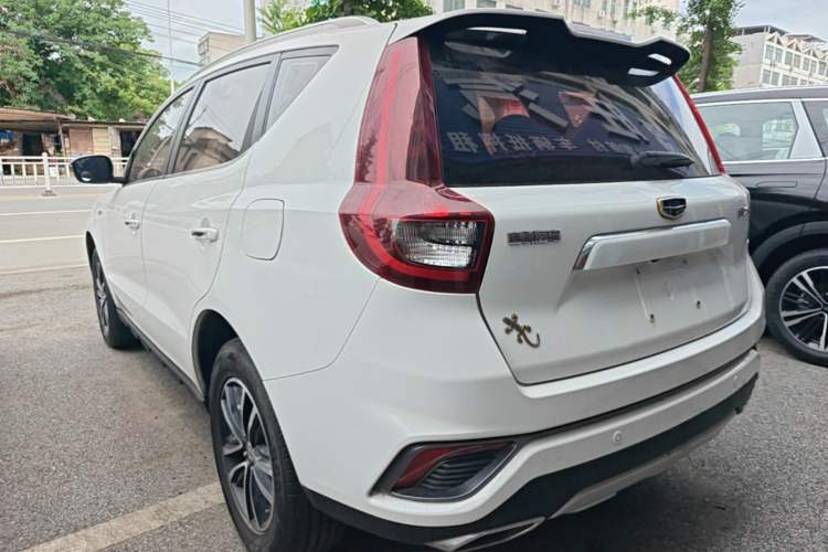 Used Geely Auto Vision X6 2019 1.4T CVT 4G Connected Luxury Version China VI Standard Rear Left 45 Deg