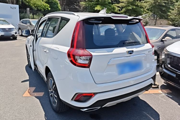 Used Geely Auto Vision X6 2019 1.4T CVT 4G Connected Luxury Version China VI Standard Rear Left 45 Deg