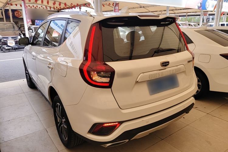 Used Geely Auto Vision X6 2019 1.4T CVT 4G Connected Flagship Version China VI Standard Rear Left 45 Deg