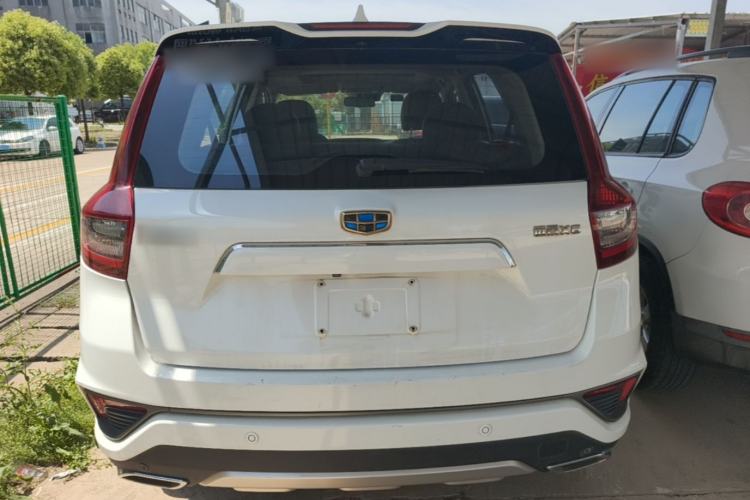 Used Geely Auto Vision X6 2019 1.8L Manual Happiness Edition Rear