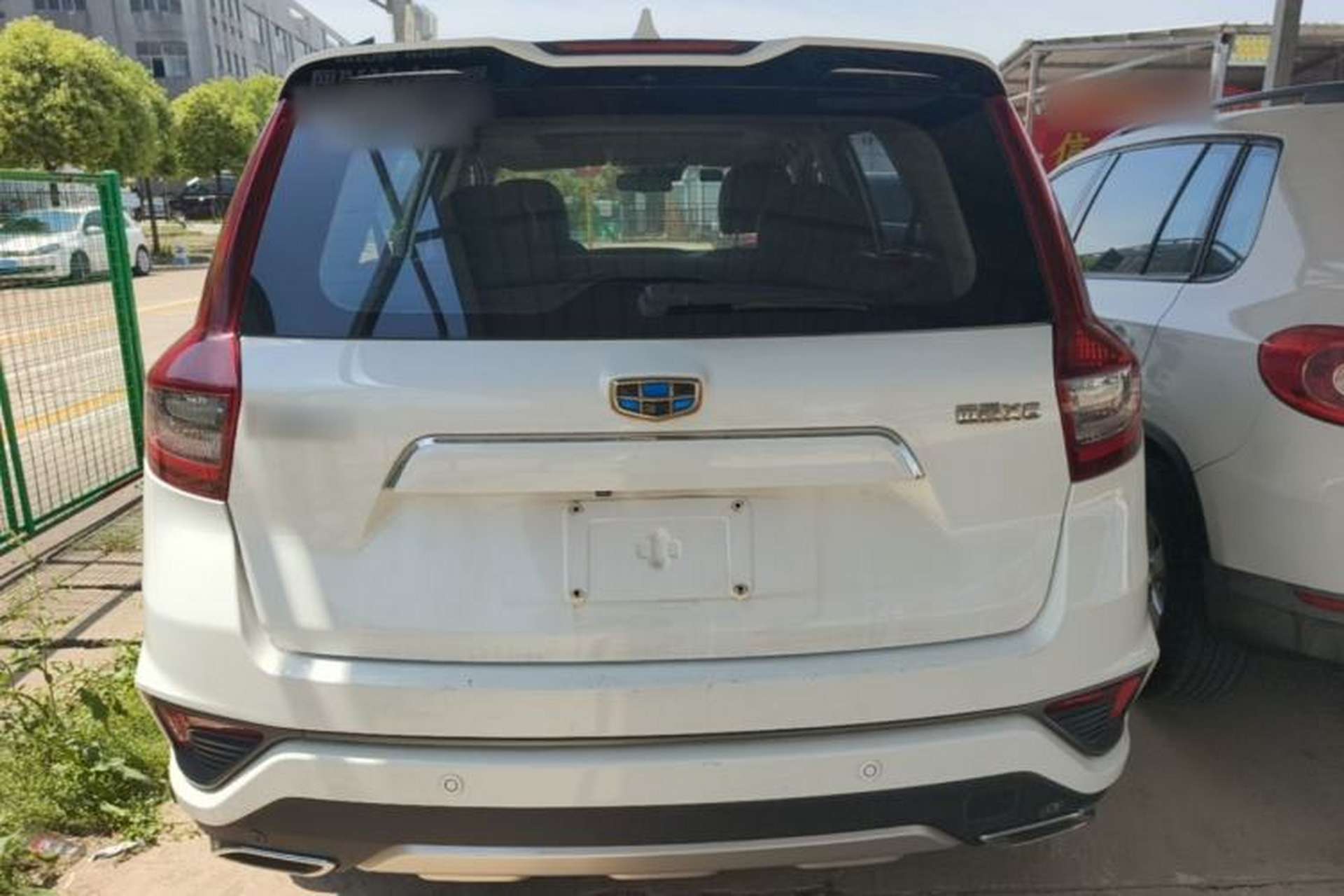 Used Geely Auto Vision X6 2019 1.8L Manual Happiness Edition Rear