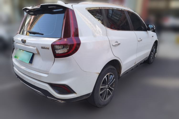 Used Geely Auto Vision X6 2019 1.4T CVT 4G Connected Luxury Version China VI Standard Rear Right 45 Deg