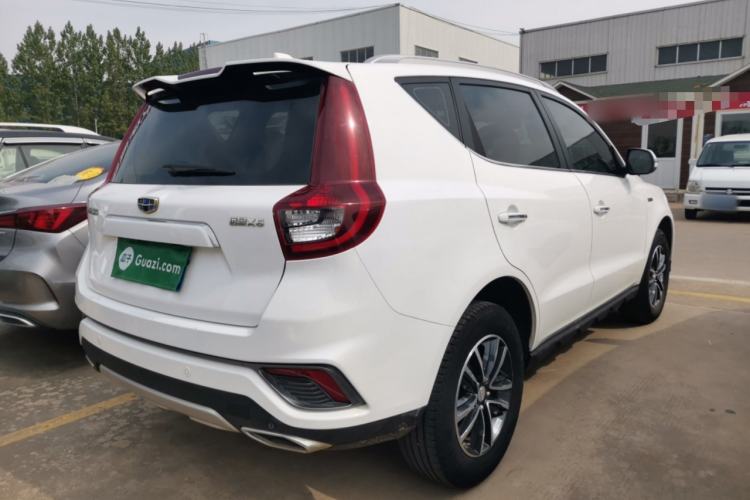 Used Geely Auto Vision X6 2019 1.4T CVT 4G Connected Luxury Version China VI Standard Rear Right 45 Deg