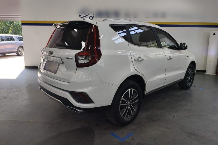 Used Geely Auto Vision X6 2019 1.4T CVT 4G Connected Luxury Version China V Standard Rear Right 45 Deg