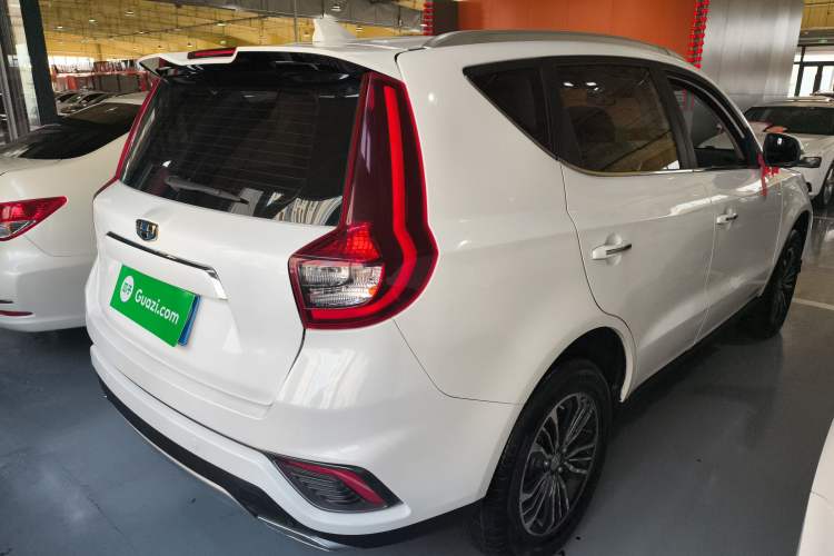 Used Geely Auto Vision X6 2019 1.8L Manual 4G Connect Luxury Version China V Standard Rear Right 45 Deg