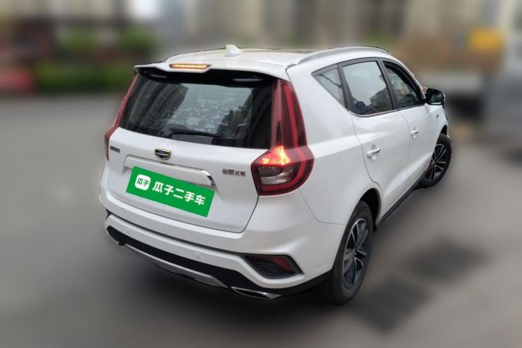 Used Geely Auto Vision X6 2019 1.4T CVT 4G Connected Flagship Version China VI Standard Rear Right 45 Deg