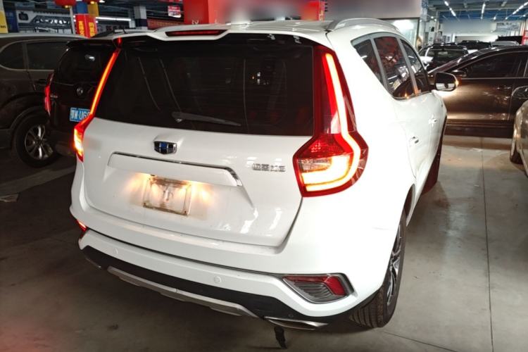 Used Geely Auto Vision X6 2019 1.4T CVT 4G Connected Luxury Version China VI Standard Rear Right 45 Deg