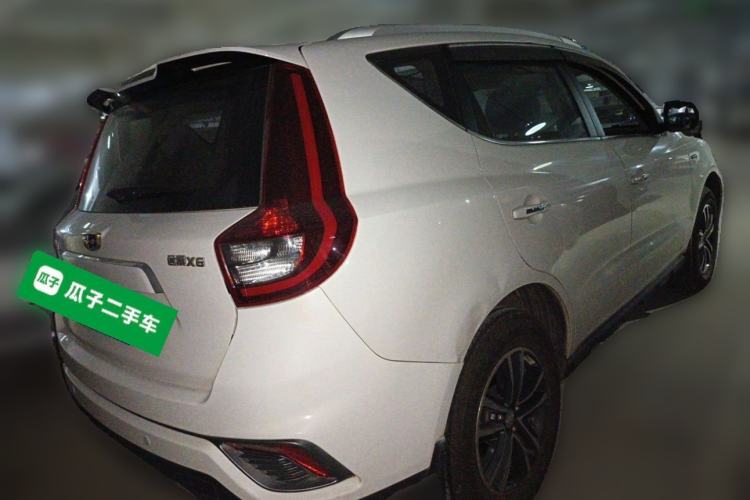 Used Geely Auto Vision X6 2019 1.4T CVT 4G Connected Flagship Version China VI Standard Rear Right 45 Deg