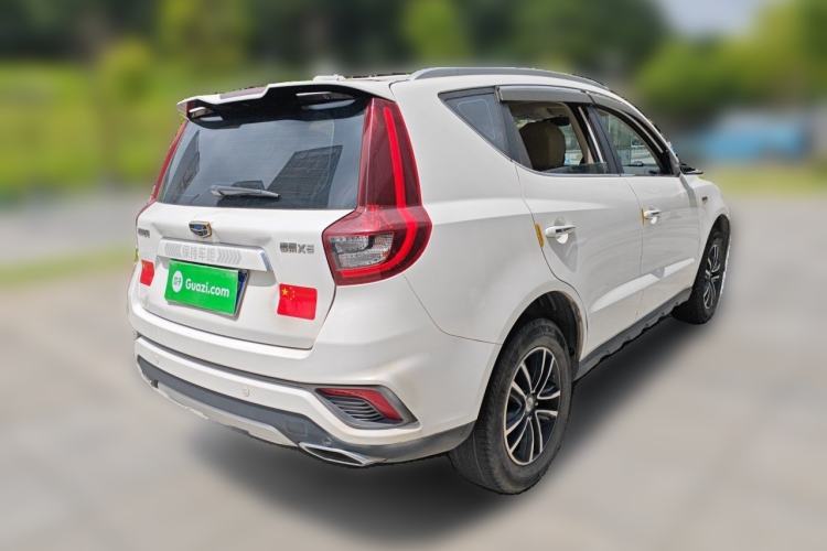 Used Geely Auto Vision X6 2019 1.4T CVT 4G Connected Luxury Version China VI Standard Rear Right 45 Deg