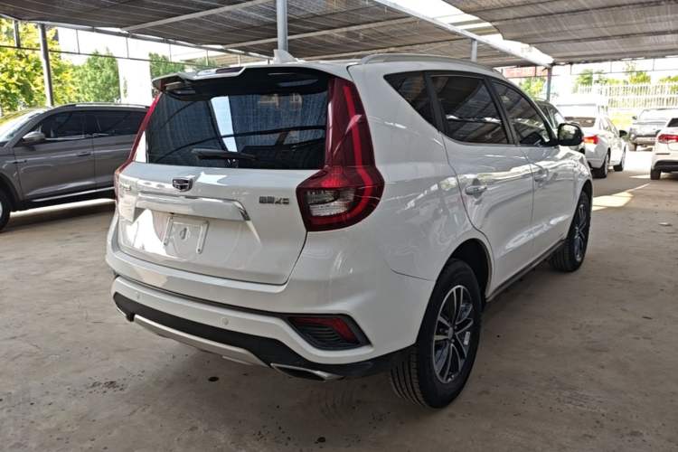 Used Geely Auto Vision X6 2019 1.4T Manual 4G Connect Luxury Model China VI Standard Rear Right 45 Deg