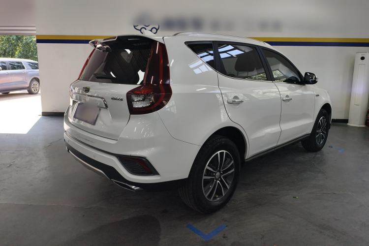 Used Geely Auto Vision X6 2019 1.4T CVT 4G Connected Luxury Version China V Standard Rear Right 45 Deg