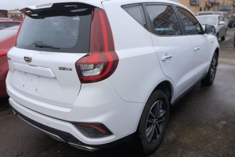 Used Geely Auto Vision X6 2019 1.4T CVT 4G Connected Luxury Version China VI Standard Rear Right 45 Deg