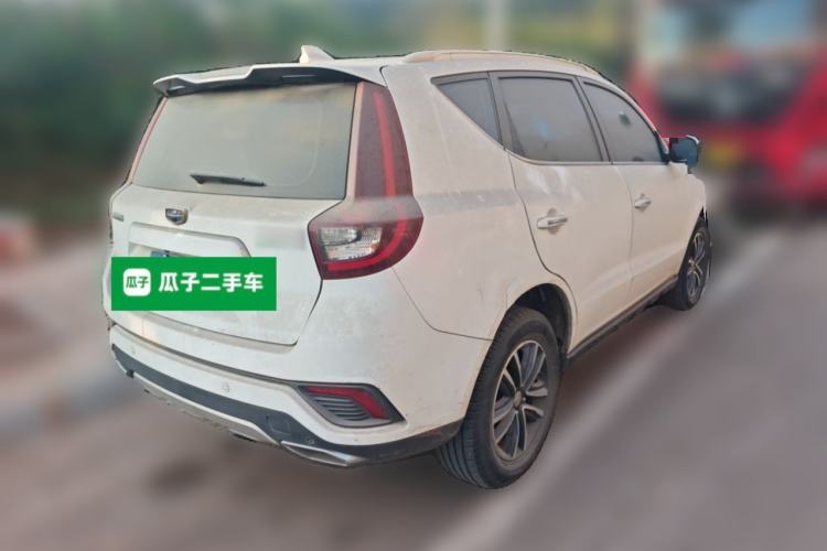 Used Geely Auto Vision X6 2019 1.4T Manual 4G Connect Luxury Model China VI Standard Rear Right 45 Deg