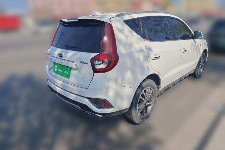 Used Geely Auto Vision X6 2019 1.4T CVT 4G Connected Luxury Version China VI Standard Rear Right 45 Deg