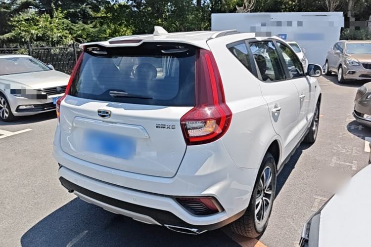 Used Geely Auto Vision X6 2019 1.4T CVT 4G Connected Luxury Version China VI Standard Rear Right 45 Deg