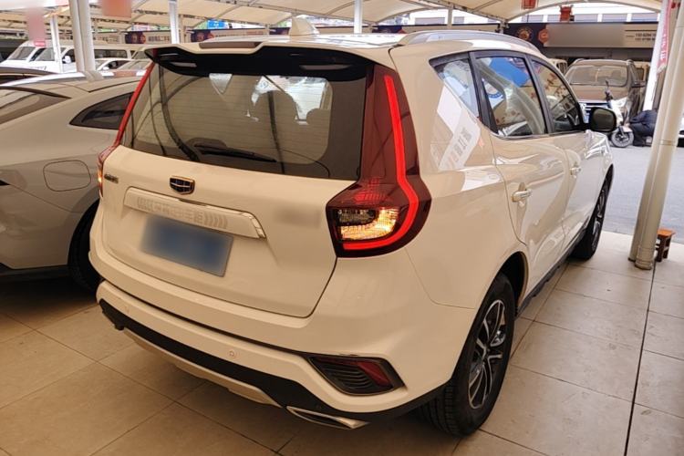 Used Geely Auto Vision X6 2019 1.4T CVT 4G Connected Flagship Version China VI Standard Rear Right 45 Deg