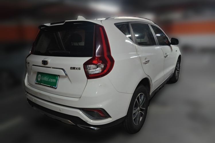 Used Geely Auto Vision X6 2019 1.4T CVT 4G Connected Luxury Version China VI Standard Rear Right 45 Deg