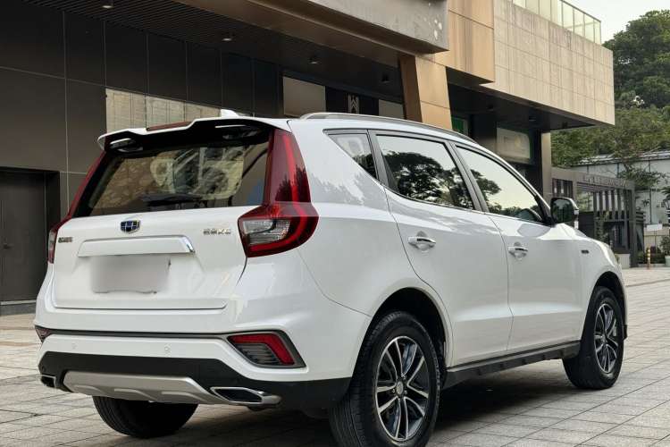 Used Geely Auto Vision X6 2019 1.4T CVT 4G Connected Flagship Version China VI Standard Rear Right 45 Deg