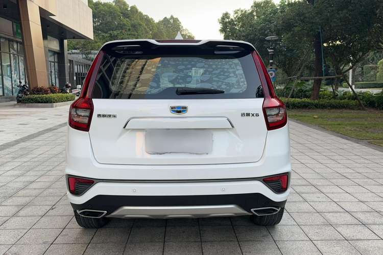Used Geely Auto Vision X6 2019 1.4T CVT 4G Connected Flagship Version China VI Standard Rear