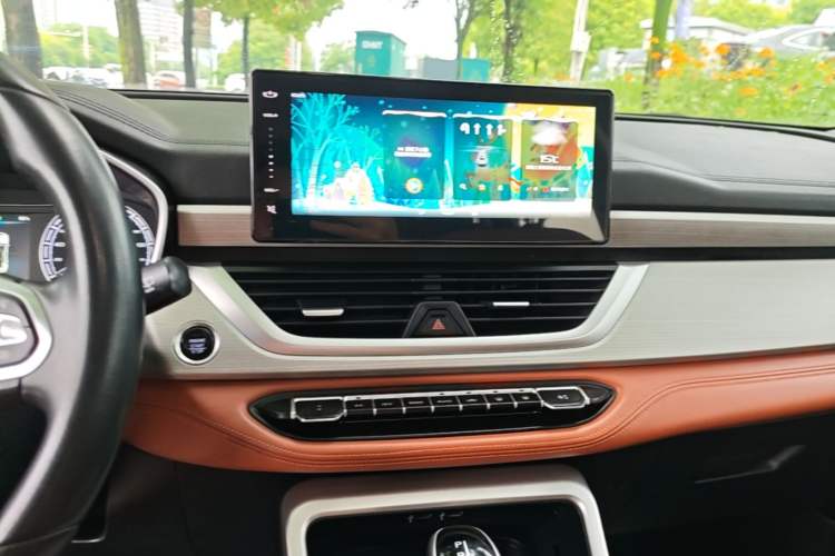 Used Geely Auto Vision X6 2020 1.4T CVT Luxury Edition Audio And AC Panel