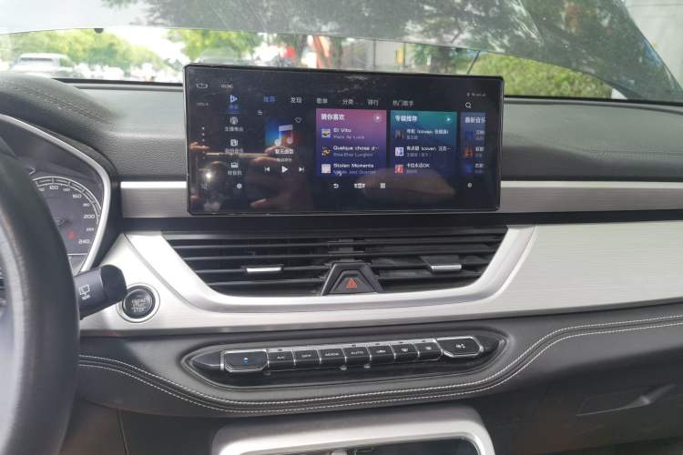 Used Geely Auto Vision X6 2020 1.4T CVT Luxury Edition Audio And AC Panel