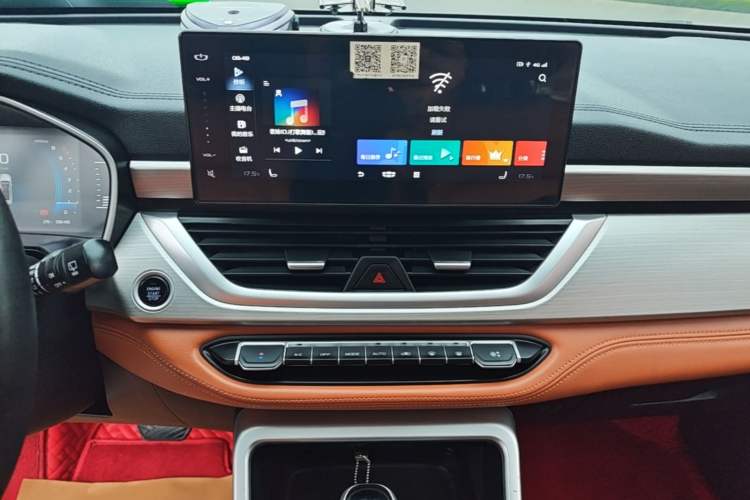 Used Geely Auto Vision X6 2020 1.4T CVT Asian Games Edition Audio And AC Panel