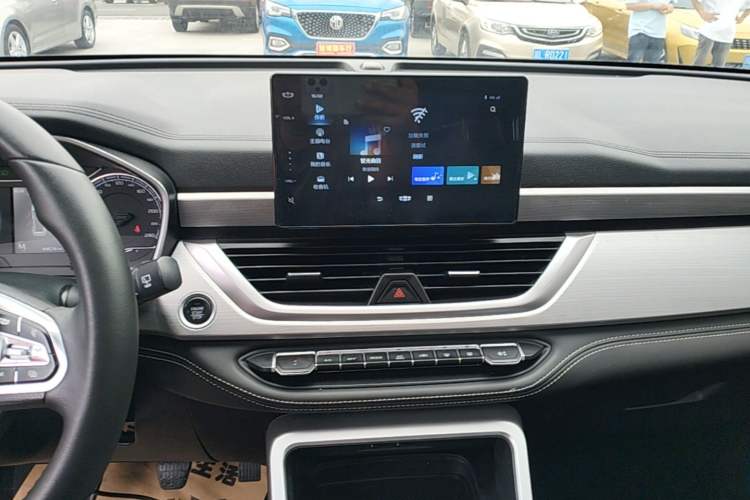 Used Geely Auto Vision X6 2020 1.4T Manual Luxury Model Audio And AC Panel