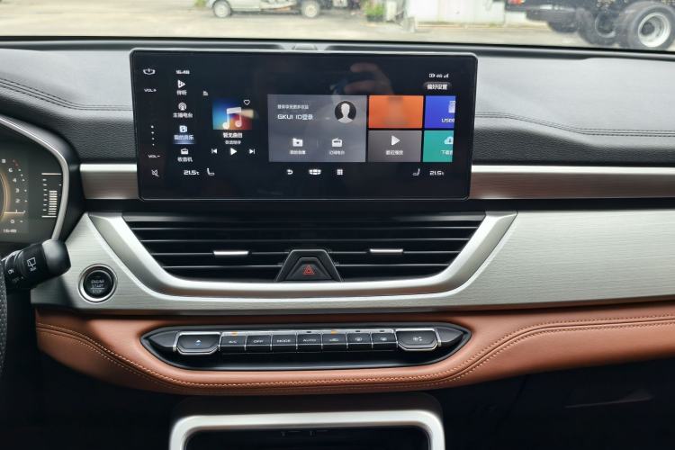 Used Geely Auto Vision X6 2020 1.4T CVT Asian Games Edition Audio And AC Panel
