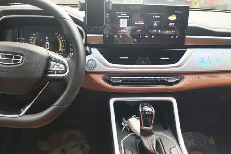 Used Geely Auto Vision X6 2020 1.4T CVT Asian Games Edition Audio And AC Panel