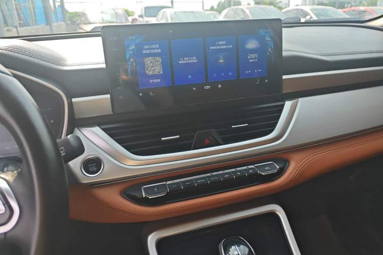 Used Geely Auto Vision X6 2020 1.4T CVT Asian Games Edition Audio And AC Panel