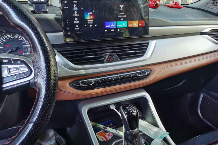Used Geely Auto Vision X6 2020 1.4T CVT Luxury Edition Audio And AC Panel