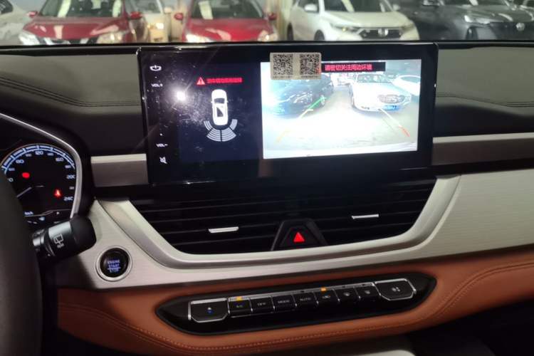 Used Geely Auto Vision X6 2020 1.4T CVT Luxury Edition Audio And AC Panel