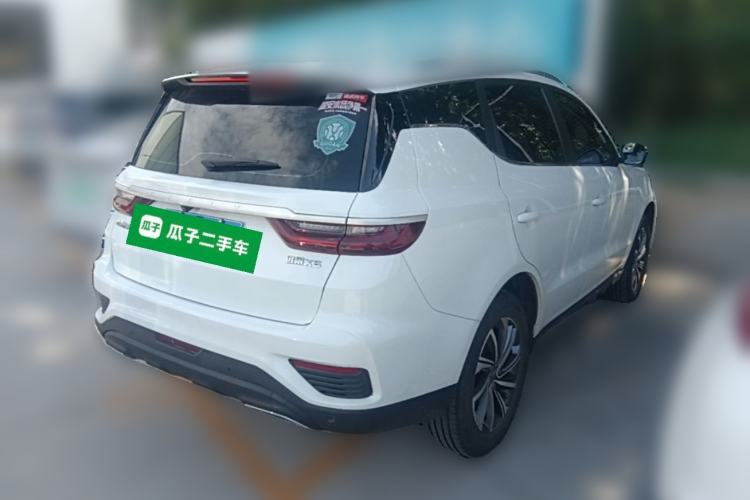 Used Geely Auto Vision X6 2020 1.4T CVT Asian Games Edition Rear Right 45 Deg