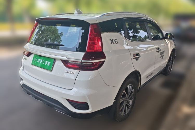Used Geely Auto Vision X6 2020 1.4T CVT Asian Games Edition Rear Right 45 Deg