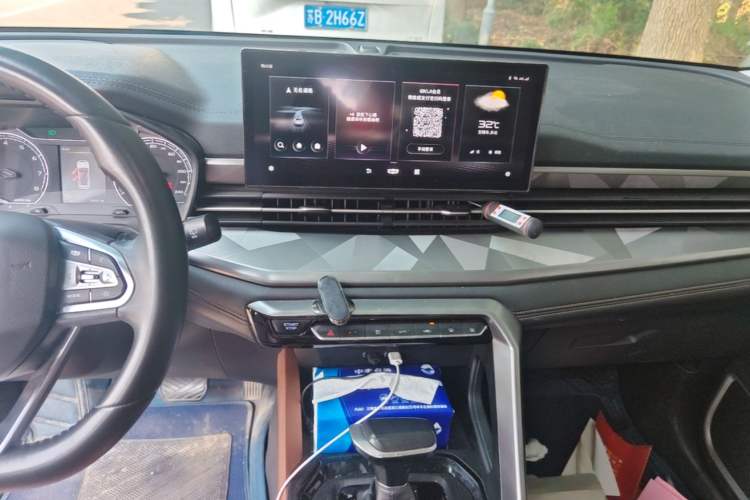 Used Geely Auto Vision X6 2021 PRO 1.4T Automatic Prestige Model Audio And AC Panel