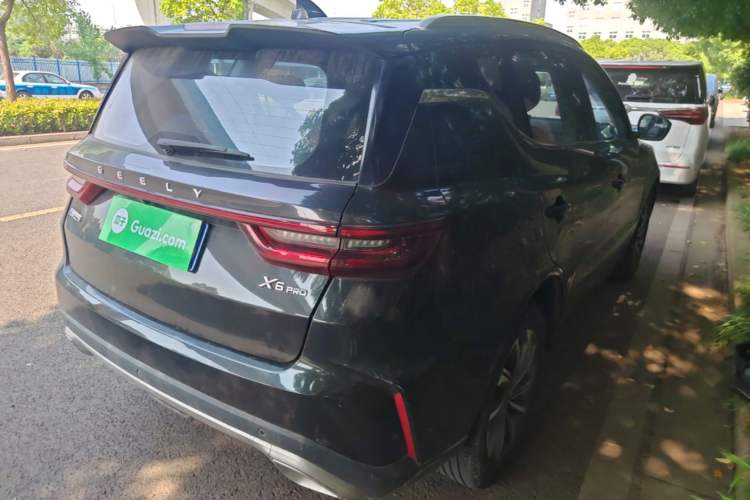 Used Geely Auto Vision X6 2021 PRO 1.4T Automatic Prestige Model Rear Right 45 Deg