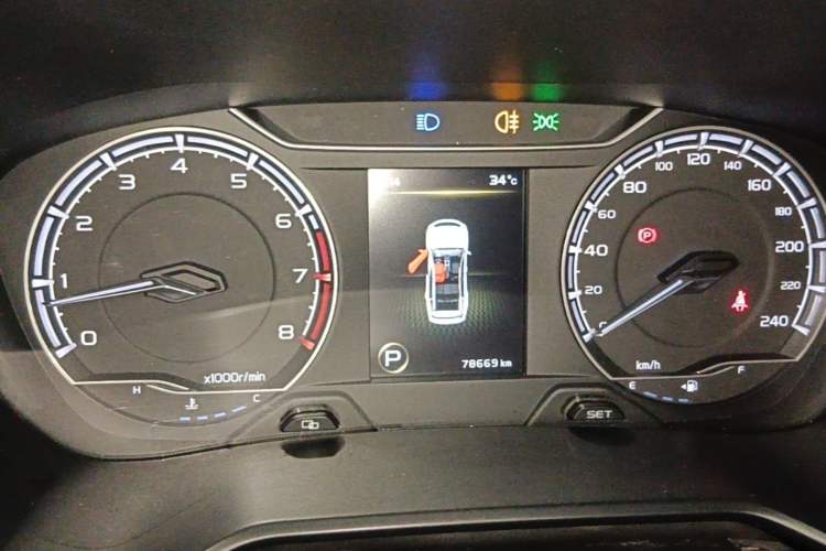 Used Geely Auto Vision X6 2021 PRO 1.4T Automatic Prestige Model Instrument Cluster