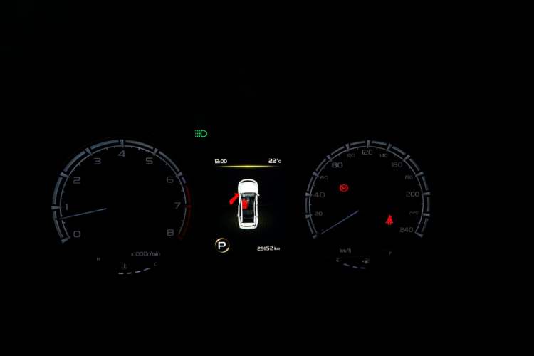 Used Geely Auto Vision X6 2021 PRO 1.4T Automatic Prestige Model Instrument Cluster