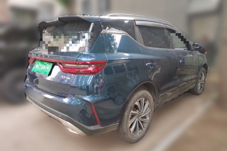 Used Geely Auto Vision X6 2021 PRO 1.4T Manual Luxury Model Rear Right 45 Deg