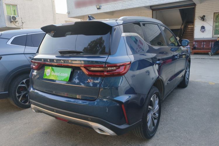 Used Geely Auto Vision X6 2021 PRO 1.4T Automatic Prestige Model Rear Right 45 Deg