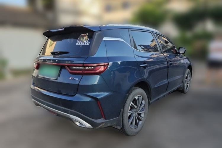 Used Geely Auto Vision X6 2021 PRO 1.4T Automatic Prestige Model Rear Right 45 Deg