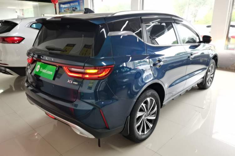 Used Geely Auto Vision X6 2021 PRO 1.4T Automatic Prestige Model Rear Right 45 Deg