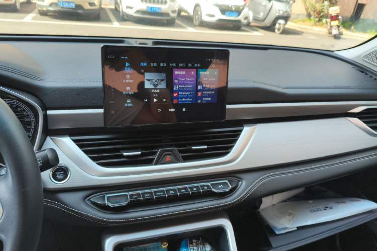 Used Geely Auto Vision X6 2021 PRO 1.4T Manual Luxury Model Audio And AC Panel